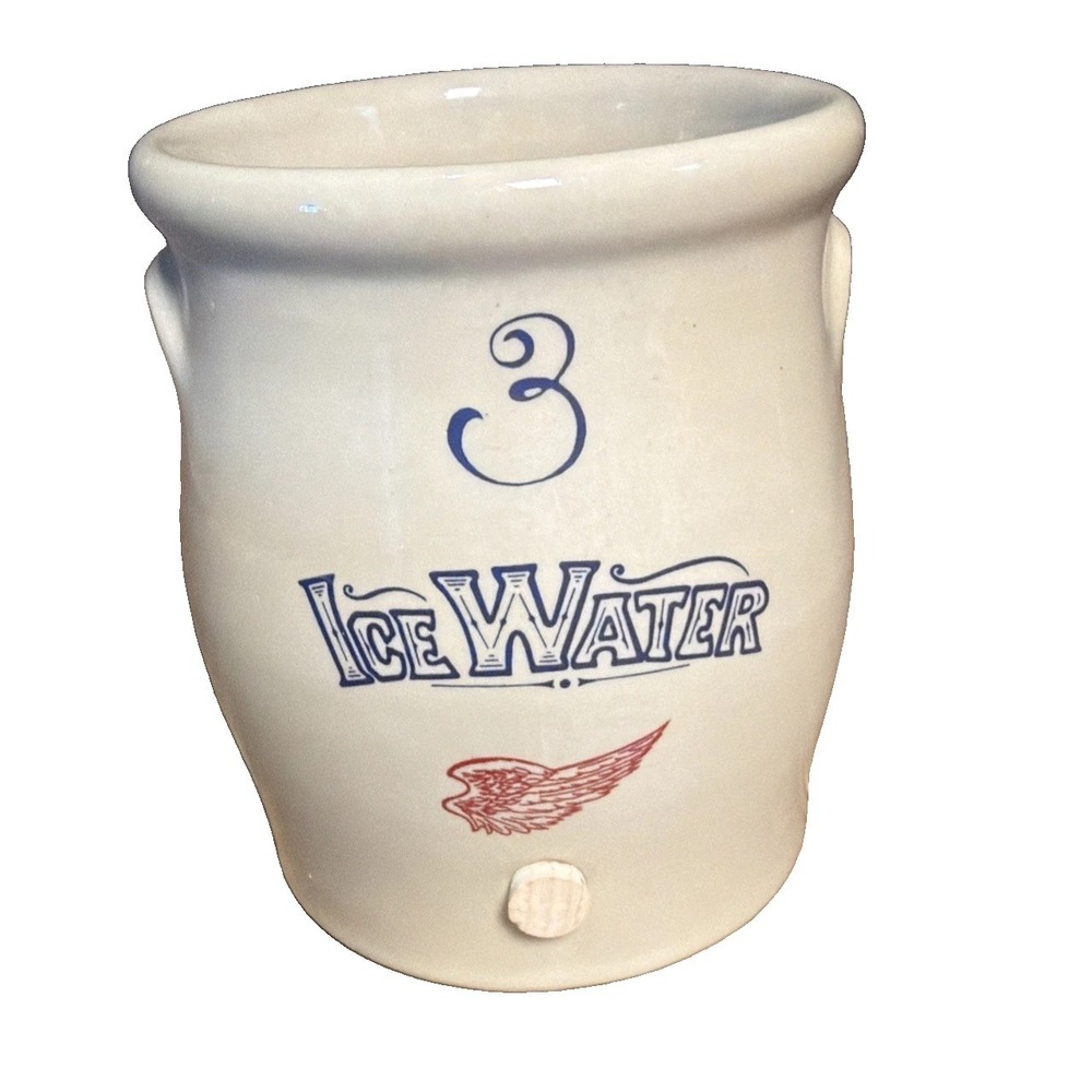 Red Wing Small 5.5" Ice Water Crock,, Cream, 2011 Limited Edition 69/250